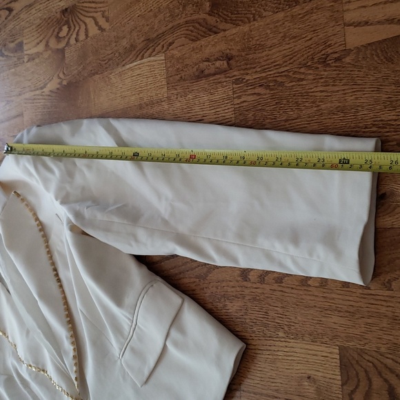 (18) apostrophe Neutral Nautical Beaded Feminine Office Workwear Formal Military - Picture 5 of 8